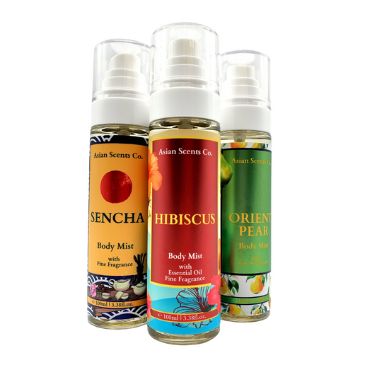 Asian Scents Co. Fragrance Body Mist (TRIO PACK) 100ml x3